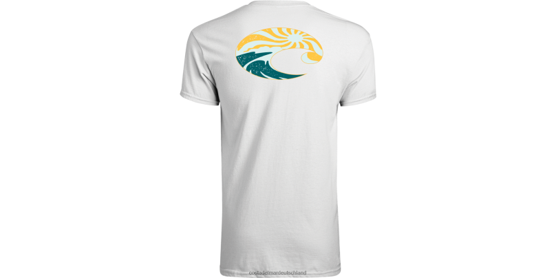 Bekleidung NNPLP593 Weiß Männer Costa Del Mar Sunwaves C-Logo